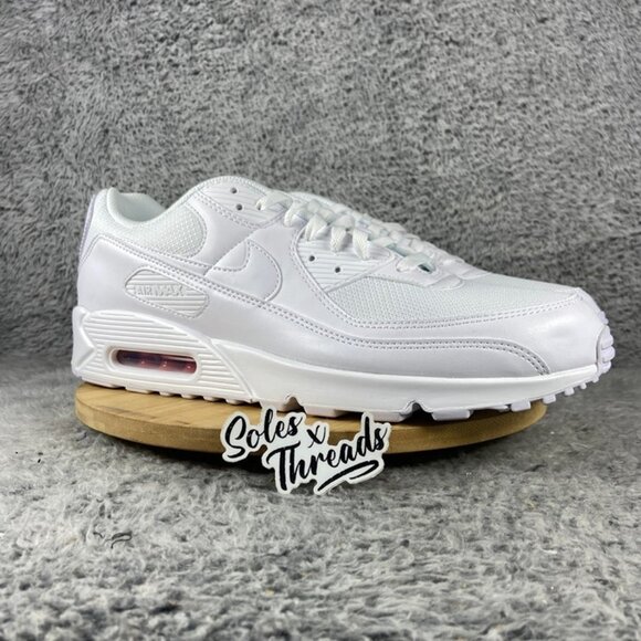 Nike Air Max 90 White Light Crimson Size 15 Men Sneakers DM0029-118 main image 6